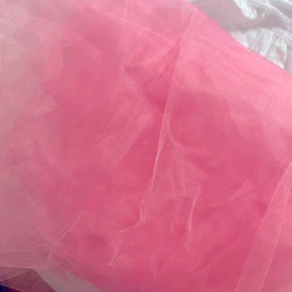 Other - Baby pink tulle fabric